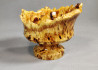 Handmade Wooden Candy Bowl Poplar Burl Wood